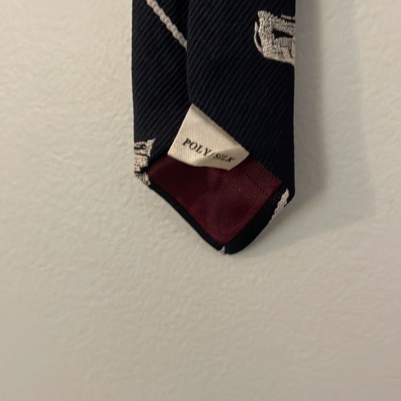 Penn State Shops On Campus Poly Silk Blend Nittany Lions Football Tie - Picture 12 of 14